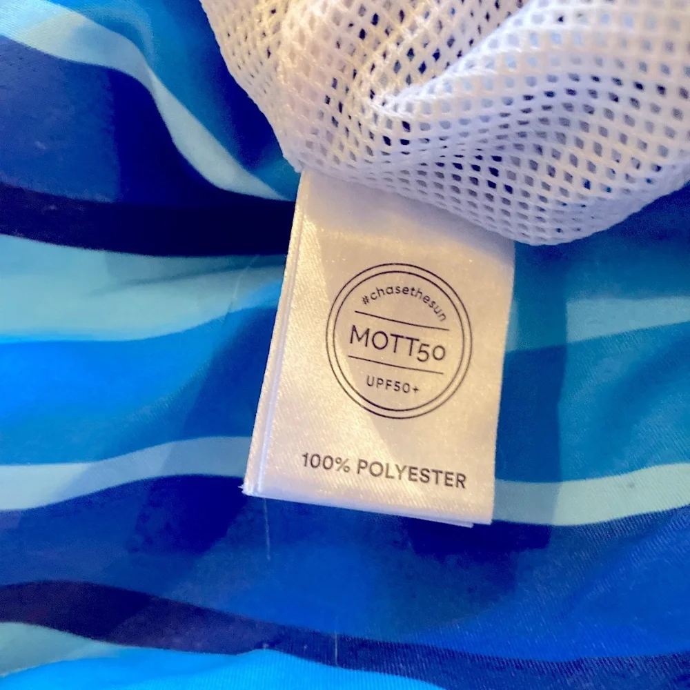 Mott50‎ Blue Striped Swim Trunks Boys Size 4/5